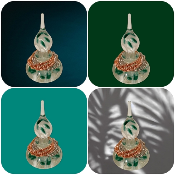 14k Rose Gold/Silver Plated Stackable Bead Bracelets - Picture 7 of 16